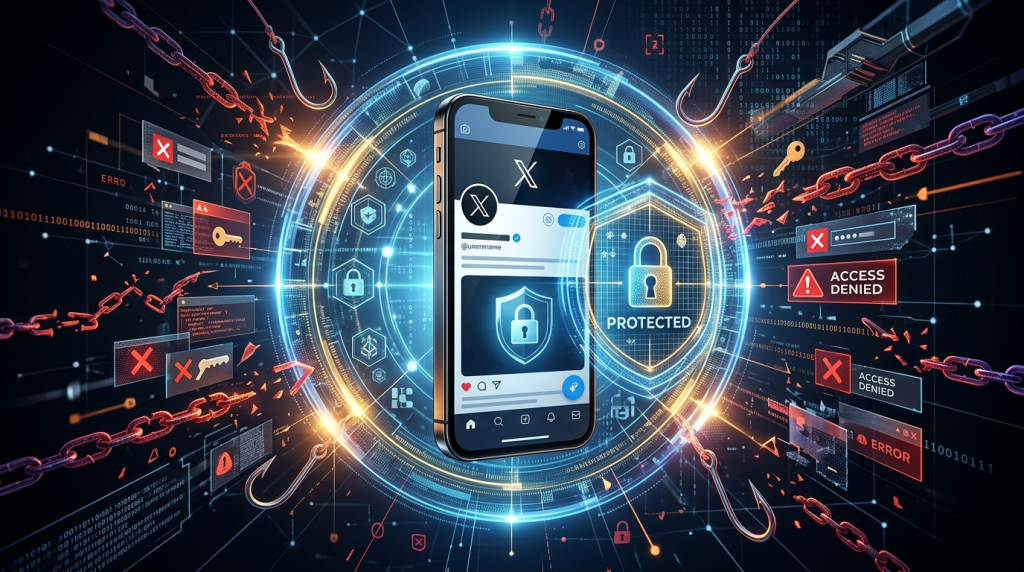 امنیت حساب های تویتر